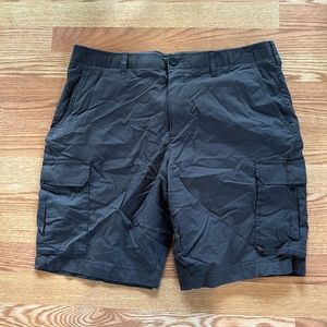 Men’s Apt. 9 Premier Flex Cargo Shorts dark grey size 38